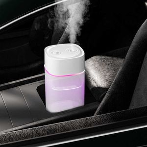 Humidifiers New 400ML Large Capacity Aromatherapy Air Humidifier Mini Desktop USB Car Home Business Mute Diffuser Humidifiers Gifts