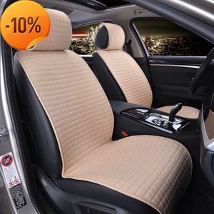 Neue Sommer Plus Größe Flachs Auto Sitzbezug Kissen Universal Vordere Rückenlehne Sitzbezug Auto Stuhl Atmungsaktive Leinen Protector Mat pad