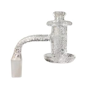 Completamente saldato Terp Slurper Blender Quarzo Banger con tappo in carb Auto Spinner Saldatura completa Bangers senza cuciture Chiodo per bong Narghilè Bubbler Dab Rigs