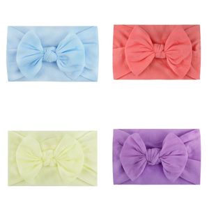 Baby hair band birthday girl baby soft and comfortable nylon material butterfly knot hair band 32 color childrens adornment princess hair accessories ins sd052 E23