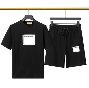 Erkek Trailsits Tişört ve Şort Lüks Tasarımcılar Jogger Sportswear Yaz Sweatershirts Sweatpants Street Giyim Tee Avrupa ve Amerikan Boyutları S-2XL