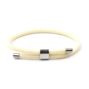 9 PÇS Pulseiras de Corda Feitos à Mão Corda Ajustável Masculina Feminina Casal Pulseira Faça Você Mesmo Jóias Acessórios