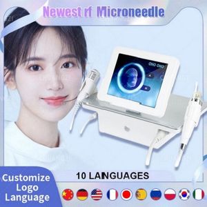 RF Micro Needling Beauty Microneedle تقليل التجاعيد تشديد البشرة المبيضة تقليل آلة تجميل RF