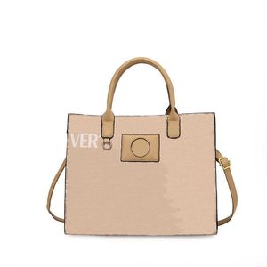 Ver tasarımcı çantası kadın moda mektubu gelişmiş doku el çantası büyük kapasite çok yönlü bir omuz crossbody çantası 2303715