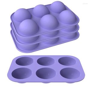 Baking Tools 4PCS Half Ball Sphere Silicone Cake Mold Muffin Chocolate Cookie Mould Decor Kitchen Utensilios