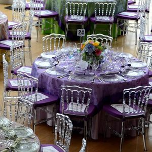 24pcs)wedding furniture white pu transparent polycarbonate chair latest design not iron paint not gold metal dining chair hotel furniture 864