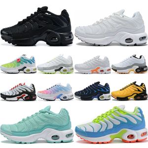 Plus Barnskor Pojkar Flickor Löparskor Gul Sea Triple Svart Vit Flerfärgad Spänning Lila Humla True Sneakers Sneakers Stl 24-35