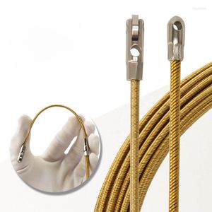 Conjuntos de ferramentas manuais profissionais Dispositivo de tração de corda para eletricistas com polia universal escura Extrator de cabo elétrico com mola completa
