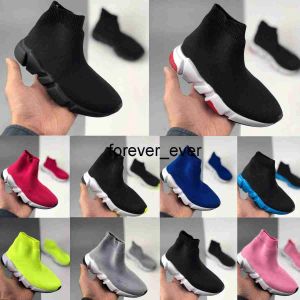 Scarpe per bambini ad alta designer per bambini con sneaker nera ragazze baby kid istrurs giovani giovani bambini calzini per bambini ragazzi che corrono sneakers 25-35 s