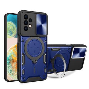 New Design Phone Cases For TCL 30 SE For T-Mobile Revvl 6 PRO For Google Pixel 8 With 360 Degree Rotation Ring Holder Kickstand Slide Lens Protection Shockproof Cover