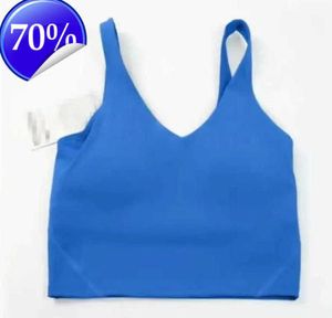 2023Yoga outfit lu-20 U Tipo Back Align Canotte Abbigliamento da palestra Donna Casual Running Nude Stretto Reggiseno sportivo Fitness Bella Biancheria intima Gilet Camicia JKL123 Taglia S-XXL jgh