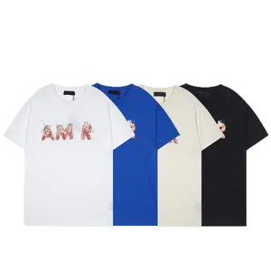 Camisetas masculinas com design gráfico camisetas fashion com letras casual verão esportes ao ar livre manga curta camisetas masculinas luxuosas tamanho asiático M-3XL