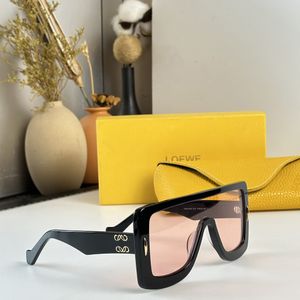 Fashion LEW Sunglasses Designer Men's and Women's Square Glasses Beach Sunscreen Sunglasses 40106