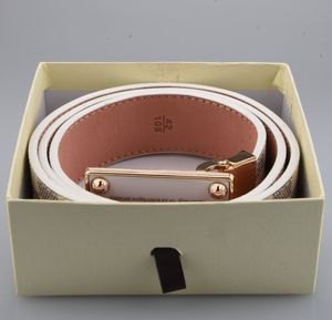 designer belt for men and women belt 3.8cm width belt brand rectangle L buckle V classic luxury classic plaid belts designer men with belt box