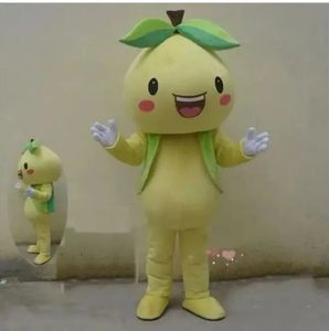 halloween Pear Mascot Costumes Cartoon Character Outfit Suit Xmas Outdoor Party Outfit Adult Size Promotional Advertising Clothings