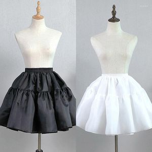 Skirts 1Pc Lolita Tulle Petticoat Ball Cosplay Gown Underskirt Swing Short Dress Ballet Tutu Skirt Rockabilly Crinoline