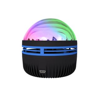 Disco Light with RGB Rotating Magic Effect Ball, Northern Light Projector Lamp for Home Stage KTV christmas holiday party