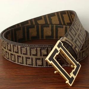 Pasek designerski dla mężczyzn i kobiet Pasek 4,2 cm szerokość marka Big FF klamra klasyczne luksusowe pasy oryginalne skórzane działalność Pasek Belt Men Darmowa wysyłka