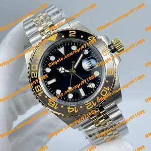 2023 Yeni Erkekler İzleme 2813 Hareket 40mm 126713 126718 126713grnr 126718grnr izle 18K Altın Jubilee Bilezik Mekanik Otomatik Erkek Erkek Erkekler İzle Saat