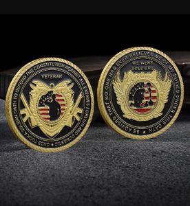 Arts and Crafts Production of three-dimensional relief painted metal handicrafts for military veterans' commemorative badges