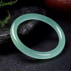 Bangle Natural Jade Women Fashion Charms Gioielli Genuine Jades Bracciale Accessori in vera pietra cinese Gioielli da donna