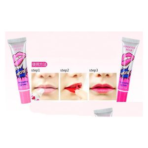 Lip Gloss Dhs 576 Pz/lotto Rossetto Peel-Off Dura Per 24 Ore Tatuaggio Magico Balsamo Idratante Impermeabile 6 Colori Drop Delivery Salute Bea Dhrzn