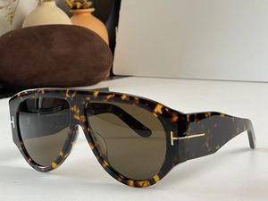 5A Eyeglasses TF FT1044 Tf Sunglasses Bronson Eyewear Discount Designer Sunglasses for Men Women 100% UVA/UVB with Glasses Bag Box Fendave FT5401 359