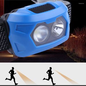 Headlamps PANYUE 45 Degree Rotate Q5 Mini Headlamp Waterproof LED Headlight Head Lamp Torch Light For Camping Hiking Fishing