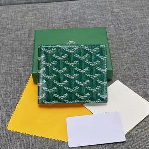 Designer plånbok lyxiga män kvinnor korthållare mönster design handväska material läder i olika färger att välja mellan modetemperament mångsidiga stil plånböcker