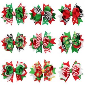 Swallowtail bow headband Christmas hair clip childrens korean version girls jewelry headwear baby hair decoration exquisite holiday gifts atmosphere sd056 E23