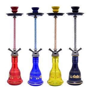 21,6-Zoll-Shisha-Set, Glas, Metall, leicht, klassischer Stil, Glas, Shisha-Becher, Rauchen, neu auf dem Markt, Shisha-Zigarettenfilter, arabische Ölplattformen, Designer