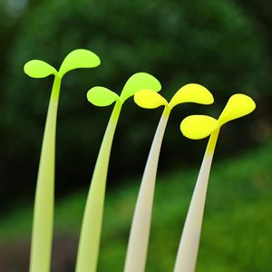 Gel Pens 12Pcs Novelty Cute Pens Bean Sprout Vegetable Kawaii Ballpoint Funny School Stationery Cool Thing Children Student Wedding Gift 230707