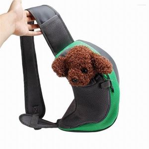 Pokrowce na siedzenia samochodowe dla psów Unisex Pet Carrier Sling Plecak dla małych zwierząt Torba na ramię Przenośna podróż Wygodna