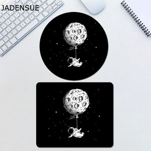 Sevimli Mouse Pad Kawaii Dizüstü Bilgisayar Fare Mat Airman Sci-Fi Yıldızlı Gökyüzü Masa Padi Su geçirmez Oyun Oyun Bilgisayar Klavyesi Anti-kayma Masa Paspasıları