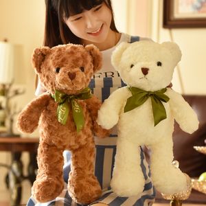 Lolita twisted bow tie teddy bear backpack teddy bear doll Stuffed toy creative children's toys