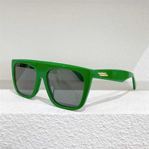Moda top BB óculos de sol letra b B ins mesma placa óculos de sol personalidade feminina moda óculos de sol verdes moda masculina bv1060 com caixa original