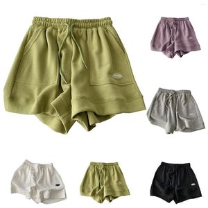 Shorts femininos Rizeyna soltos, confortáveis, femininos, calças atléticas, vestidos casuais, curtos, pequenos