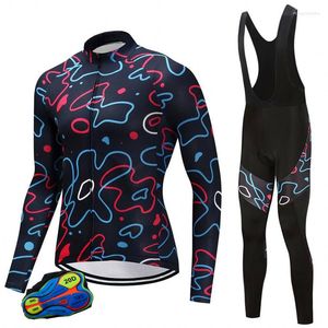 Conjuntos de corrida sublimação respirável zíper completo bib conjunto de bicicleta roupas jersey moletom masculino justo roupas de ciclismo de secagem rápida