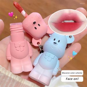 Lip Gloss Lovely Mouse Matte Liquid Lipstick Velvet Nude Red Long Lasting Non-stick Cup Mud Tint Glaze Makeup Cosmetics