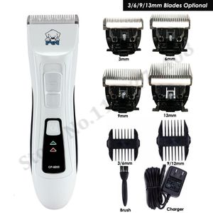 Собачья груминг CP-9200 Pet Trimmer Professional Rechargable Dog Hair Clipper Electric Cat Grooming Haircut для собак Cat Shaver Machine CP9200 230707