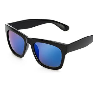 -100 to -400 Myopia prescription sunglasses sauqre sun glasses blue mirror eyewear sunglasses for women men