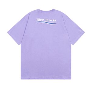 BLCG LENCIA 2023 Estate Nuovo 250g 100% Tessuto di Cotone T-Shirt Da Uomo Stampa di Alta Qualità di Colore Del Manicotto di Goccia Magliette Allentate Oversize top 2023117