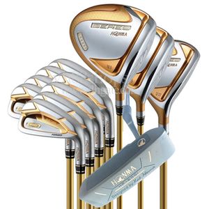 Golf Clubs 4 Sterne Honma S-07 Golf-zwingende Set von Clubs Golffahrer Holz Iron Putter R/S Graphit oder Stahlwelle kostenloser Versand