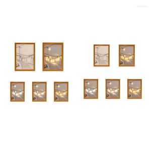 Lâmpadas de mesa LED pintura luz noturna lâmpada de arte para sala de estar quarto decorativas luzes de parede presentes