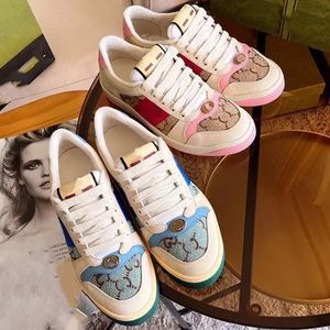 Lovelight Screener Loafer Shoes B22 Gussie لـ Crystal Women's Trainer Sneaker Designer مخطط للأزياء الرجعية أحذية رياضية للرجال القذرة القذرة