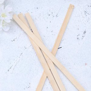 Pałeczki 50 SZTUK 3,5 x 10 mm Rozmiar Kij bambusowy Materiał modelu Klatka dla ptaków Drewno DIY Użyj