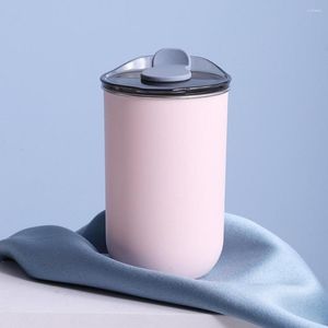 물병 유용한 진공 컵 밀봉 된 병 열병 비 슬립베이스 가벼운 커피 텀블러 야외 사용