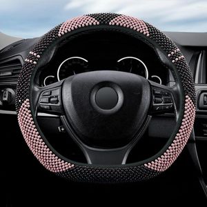 Steering Wheel Covers Cover Beaded Anti-Skid Wear-resistant Delicate Cooling Heat Resistant 38CM Anti Slip Car