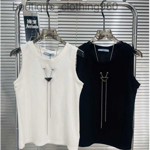 Maglietta moda estiva per donna designer Metal Chain canotte design quotate T shirt top donna hot tees