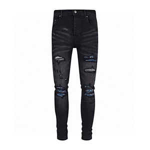 2023 Designer Mens Jeans #1 Pants Ripped High Designer jeans men's jeans embroidered pants fashion hole pants top selling zipper pants am~#-7